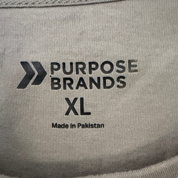 Orangetheory Women's Crop Tank Top in Gray with Orange Accent - Picture 2 of 2